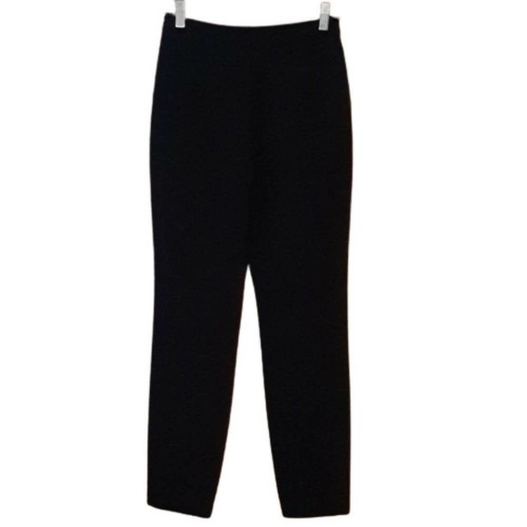 Ted Baker London Textured Flat Pocket Cigarette Pant - Black - Picture 3 of 7